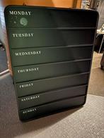 Weekplanner krijtbord, Ophalen, Zo goed als nieuw