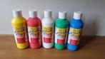 set plakkaatverf Kids creative 5x250ml, Hobby & Loisirs créatifs, Peinture, Autres types, Enlèvement ou Envoi, Neuf