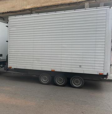 Remroque fermé 3500kg, Autos : Divers, Enlèvement ou Envoi, Comme neuf