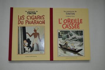 TINTIN - Fac Similés N&B - 2 Tomes beschikbaar voor biedingen