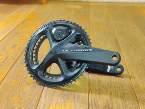 Shimano Ultegra Crankset Powermeter Dual Giant PowerPro, Fietsen en Brommers, Fietsonderdelen, Gebruikt, Racefiets, Crankstel of Pedalen