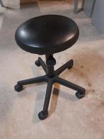 Kapperskruk, Huis en Inrichting, Stoelen, Ophalen, Zo goed als nieuw, Zwart, Eén