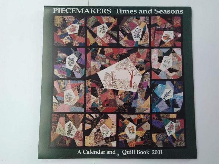 Calendrier Piecemakers 2001 + patrons, Hobby & Loisirs créatifs, Broderie & Machines à broder, Neuf, Autres types, Enlèvement ou Envoi