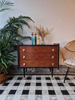 Vintage midcentury ladekast | commode | kast, Huis en Inrichting, Ophalen, Gebruikt, Vintage, 50 tot 100 cm