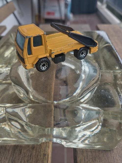 Matchbox Ford Cargo Skip Truck AFHALING LEES BESCHRIJVING, Hobby en Vrije tijd, Modelauto's | 1:50, Gebruikt, Bus of Vrachtwagen