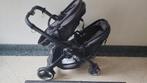 Poussette chicco fully twins, Gebruikt, Combiwagen, Verstelbare duwstang, Ophalen