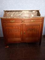 Commode avec miroir ancienne chêne, Maison & Meubles, Enlèvement, Utilisé