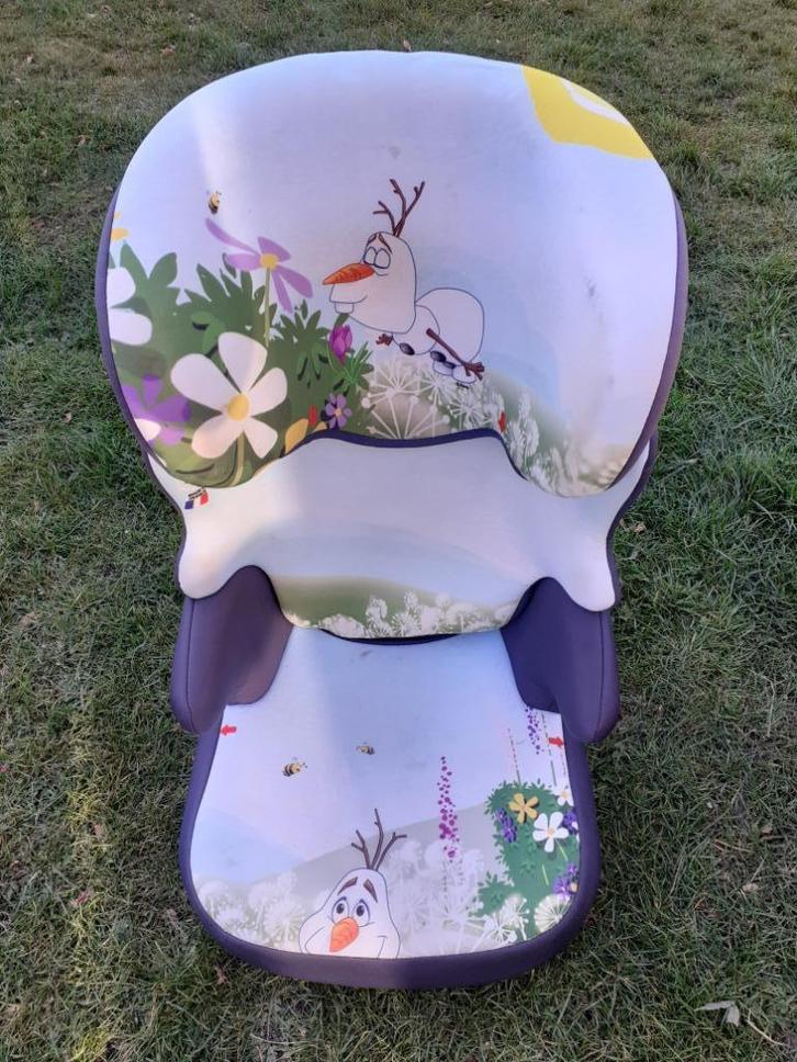 Autostoel/zitje Olaf Disney, Kinderen en Baby's, Autostoeltjes, Gebruikt, Autogordel, Afneembare rugleuning, Ophalen