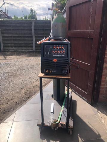 TIG AC-DC laspost, Enlèvement, Comme neuf, 150 à 250 ampères, Tig