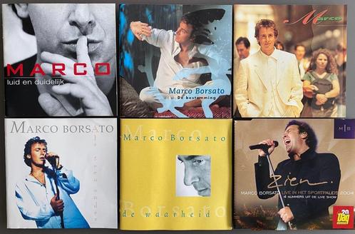 5 CD's Marco Borsato + 1 extra., Cd's en Dvd's, Cd's | Nederlandstalig, Gebruikt, Ophalen of Verzenden