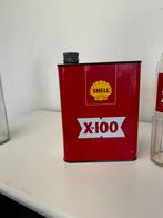 SHELL X-100 olie blik & fles, Ophalen of Verzenden