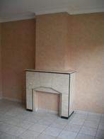 cheminée rétro en marbre blanc, Maison & Meubles, Cheminées, Enlèvement, Utilisé, Encastré, Autres types