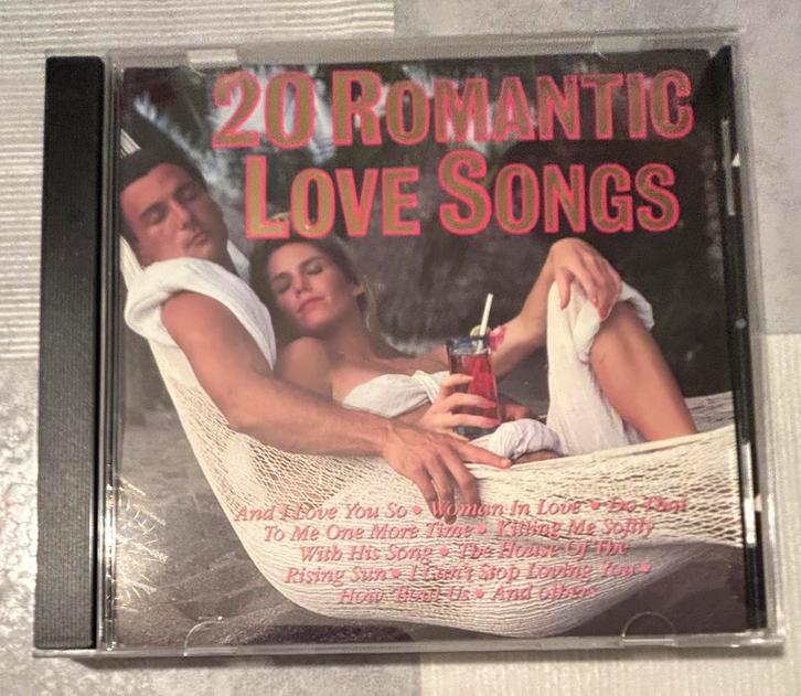cd 20 Chansons d'amour romantiques, CD & DVD, CD | Compilations, Utilisé, Autres genres, Enlèvement ou Envoi