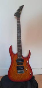 Richwood elektrische gitaar met versterker. (50 watt), Muziek en Instrumenten, Ophalen of Verzenden, Gebruikt