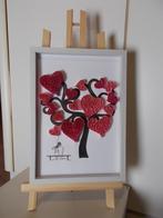Nieuw frame The Heart Tree in roze quilling, Hobby en Vrije tijd, Nieuw, Ophalen of Verzenden