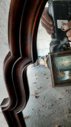 Mooie spiegel i een houten kader, Antiek en Kunst, Ophalen of Verzenden