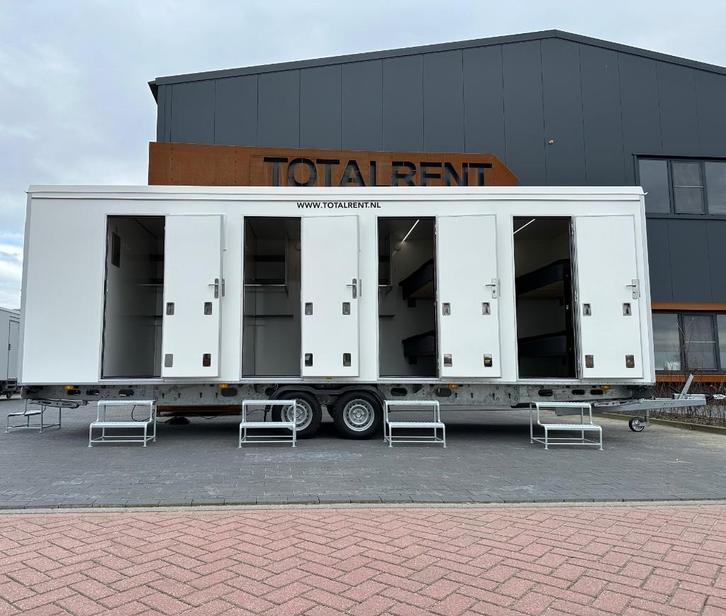 Grote 8 persoons slaapwagen slaapunit evenementen, Hobby en Vrije tijd, Feestartikelen | Verhuur, Nieuw, Ophalen