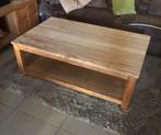 Teakhouten loungetafel, Huis en Inrichting, Tafels | Salontafels, Ophalen, Gebruikt, Teakhout