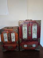 2 Chinese juwelenkistjes, Antiek en Kunst, Ophalen of Verzenden