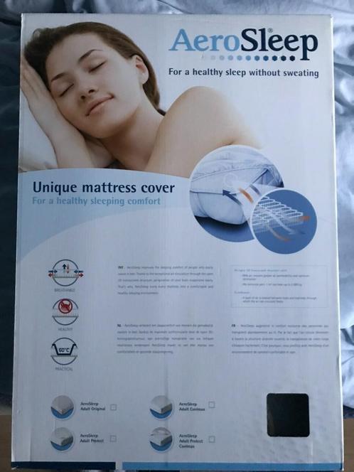 AeroSleep matras oplegger 160x200, Huis en Inrichting, Slaapkamer | Beddengoed, Zo goed als nieuw, Overige typen, Tweepersoons