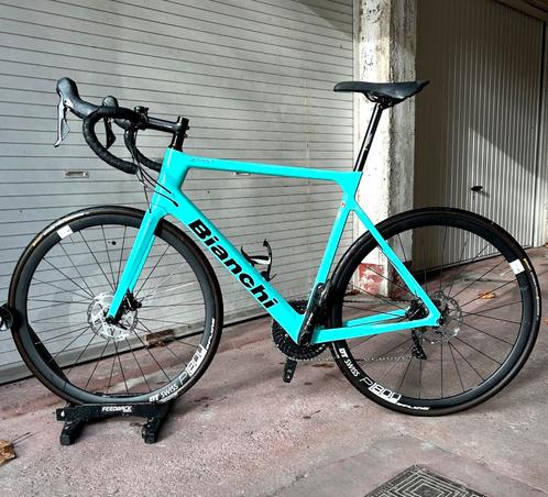 Bianchi sprint 105, maat 59, Fietsen en Brommers, Fietsen | Racefietsen, Zo goed als nieuw, Carbon, Ophalen