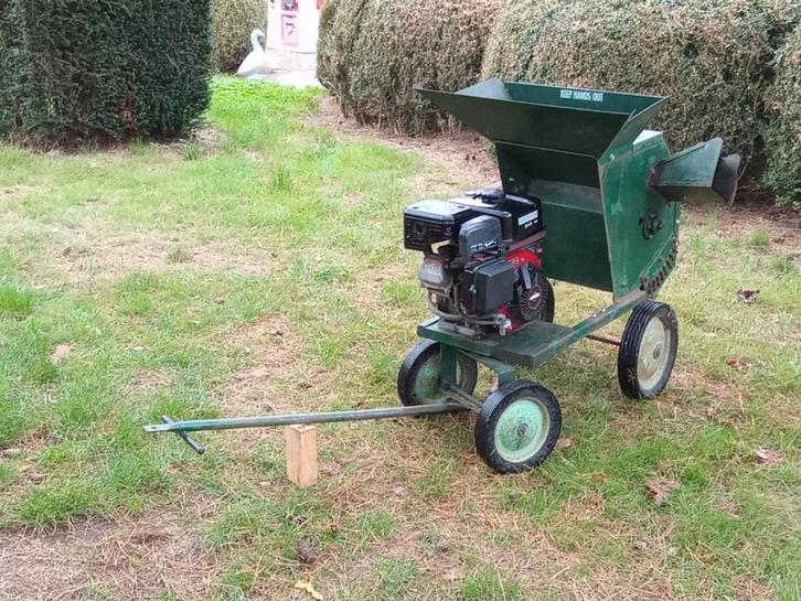 Houthakselaar, Tuin en Terras, Hakselaars, Gebruikt, Benzine, Ophalen