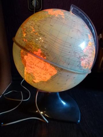 vintage wereldbol globus Marco Polo 60er jaren beschikbaar voor biedingen