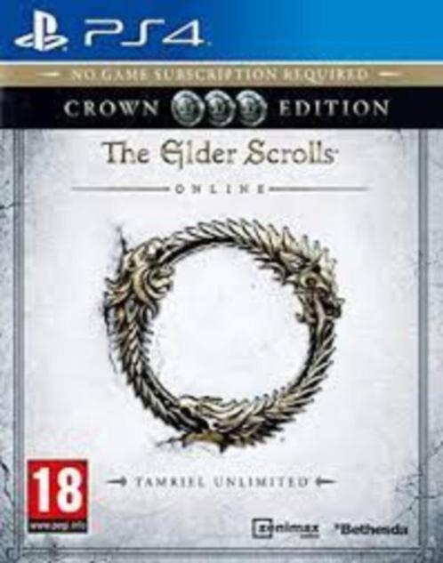 Jeu PS4 The Elder Scrolls : Crown Edition., Consoles de jeu & Jeux vidéo, Jeux | Sony PlayStation 4, Comme neuf, Jeu de rôle (Role Playing Game)