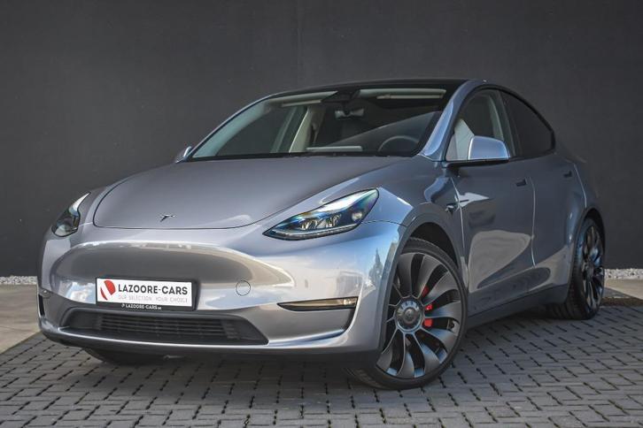 Tesla Model Y Performance Dual Motor AWD - BTW Aftrekbaar, Auto's, Tesla, Bedrijf, Te koop, Model Y, Elektrisch, SUV of Terreinwagen