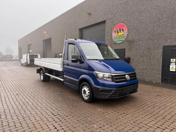 Volkswagen Crafter Pick-up 2.0L 4.30M Laadruimte (bj 2020), Auto's, Bestelwagens en Lichte vracht, Bedrijf, Te koop, Volkswagen