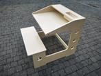 PETIT PUPITRE BUREAU BANC ENFANT BLANC, Ophalen