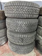 4 jantes tôle 16” avec pneus Goodyear 215/55 R16 93H, Ophalen, Band(en)