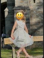 Communiekleed met jas.tasje en tiara merk  Miss Leod, Ophalen, Zo goed als nieuw