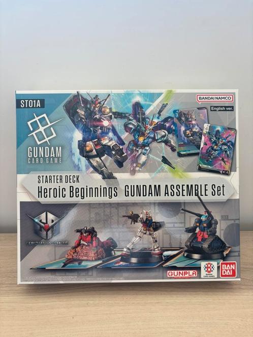 Gundam TCG  Heroic Beginnings ST01A - Assemble Starter Deck, Hobby en Vrije tijd, Verzamelkaartspellen | Overige, Ophalen of Verzenden