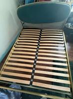 2 persoonsbed 160x200 met lattenbodem, Huis en Inrichting, Slaapkamer | Bedden, Ophalen, Tweepersoons, Zo goed als nieuw, 200 cm