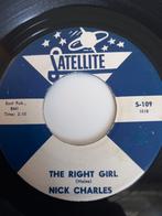NICK CHARLES. HET JUISTE MEISJE. R&B SOUL USA 45T, Ophalen of Verzenden, Zo goed als nieuw, R&B