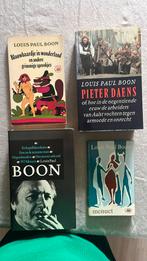 L.P.Boon : 4 boeken ( twee uitgaven zeldzaam), Livres, Littérature, Comme neuf, Enlèvement ou Envoi