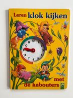 Kartonboek om de klok te leren lezen, Ophalen, Zo goed als nieuw