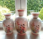 Stel van 3 Chineese vazen, Ophalen