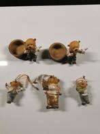 2 theelichthouders en 3 kerstornamenten beer, Enlèvement ou Envoi