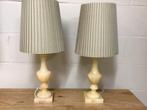Lot de 2 Lampes en albâtre, Ophalen