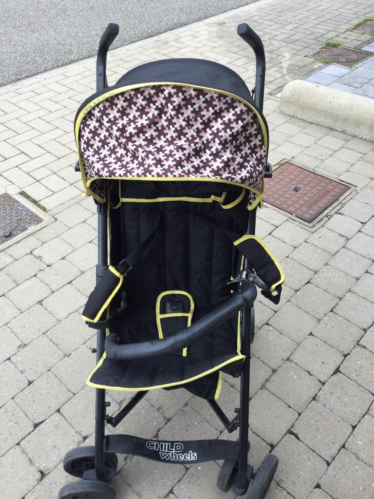 Kinderbuggy, Ophalen, Gebruikt, Overige merken, Verstelbare rugleuning