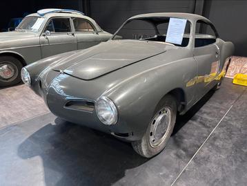 Karmann Ghia 1972 - projet hivernal - pas de soudure !, Argent ou Gris, Entreprise, 2 portes, Brun