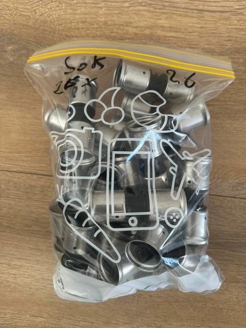 Henco koppelingen (26mm) (NL), Doe-het-zelf en Bouw, Buizen en Afvoer, Nieuw, Overige typen, Overige materialen, Ophalen of Verzenden