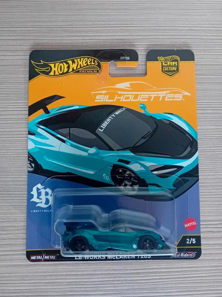 Hotwheels silhouettes mclaren 72ps lb works hot wheels, Hobby en Vrije tijd, Modelauto's | Overige schalen, Nieuw, Auto, Ophalen of Verzenden