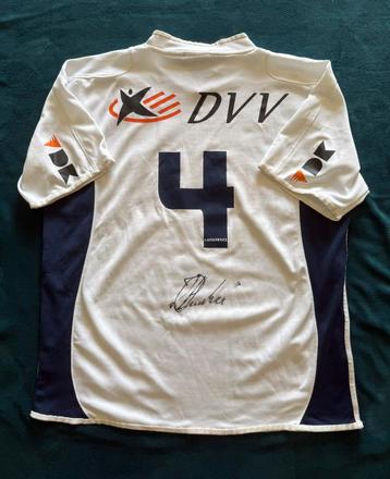 Kaa Gent Tomas Vasov 2000/01 match shirt away signed beschikbaar voor biedingen