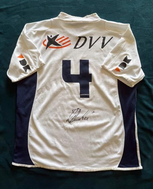Kaa Gent Tomas Vasov 2000/01 match shirt away signed, Sport en Fitness, Voetbal, Gebruikt, Shirt, Maat XL, Ophalen of Verzenden