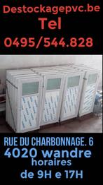 Porte en pvc blanche neuf dimensions 205 x 80 et 205x100, Bricolage & Construction, Enlèvement, Vitre comprise, Neuf