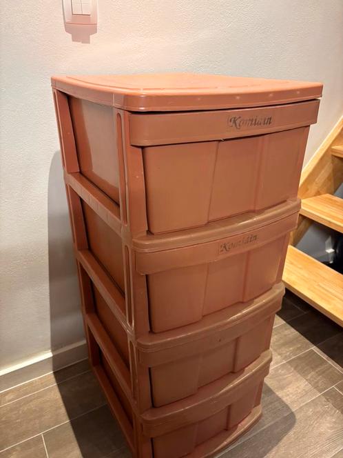 LADENKAST/ OPBERGKAST İN PVC, Huis en Inrichting, Kasten | Ladekasten, Gebruikt, Minder dan 100 cm, Minder dan 50 cm, 50 tot 75 cm