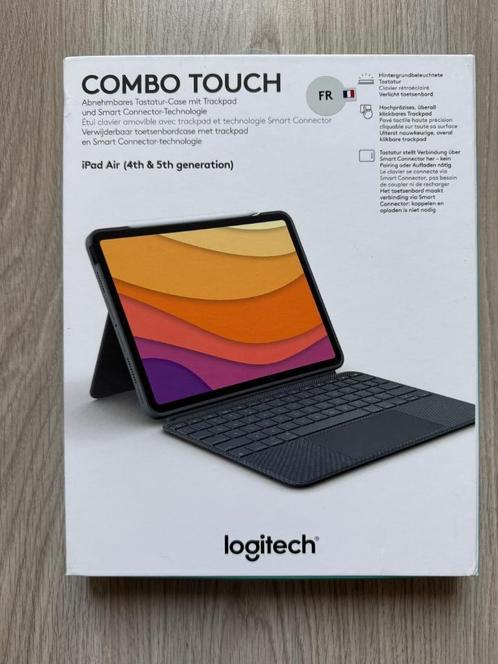 Combo touch logitech pour iPad, Informatique & Logiciels, Claviers, Neuf, Azerty, Sans fil, Repliable, Enlèvement